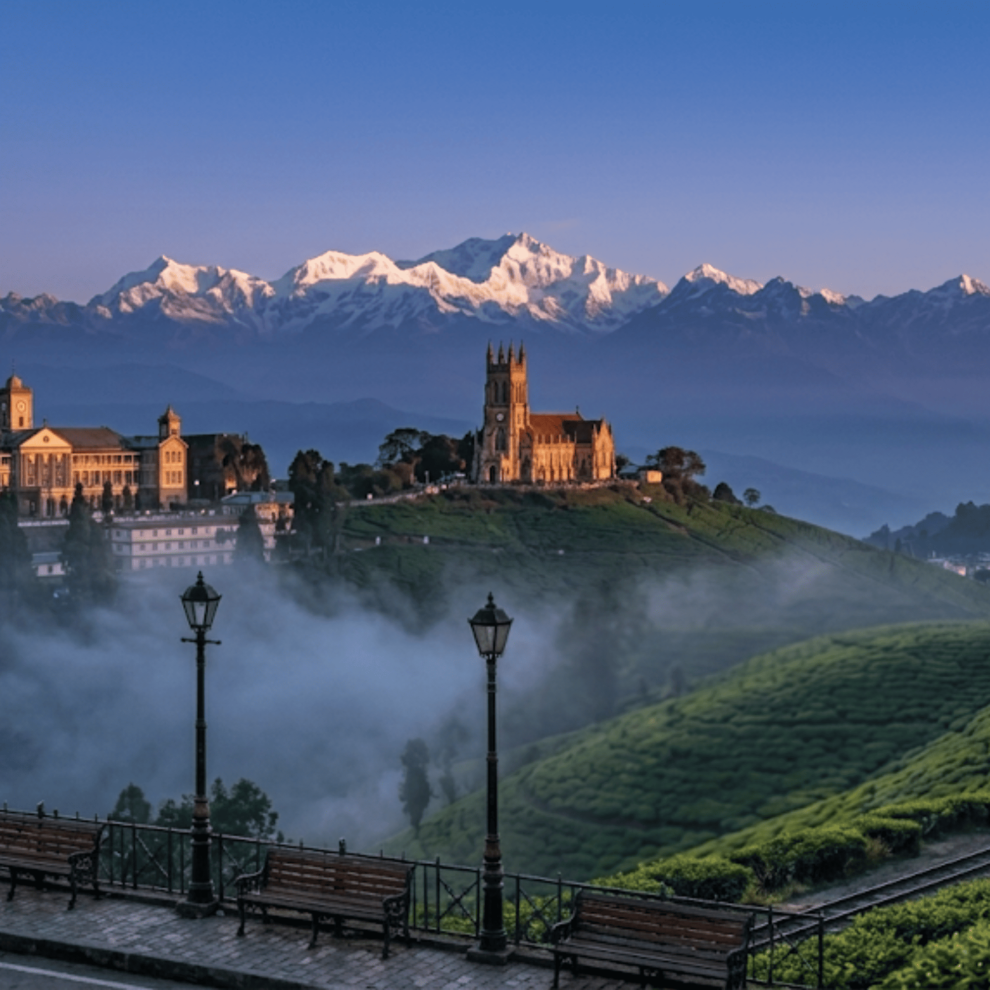 Darjeeling Uncovered: Tea Gardens, Toy Train & Himalayan Sunrise